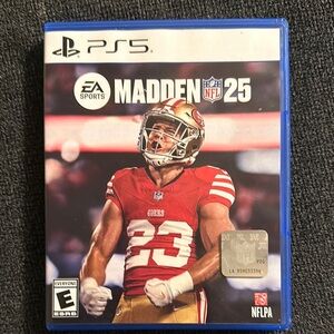Madden NFL 25 PS5 Game - Red Cover